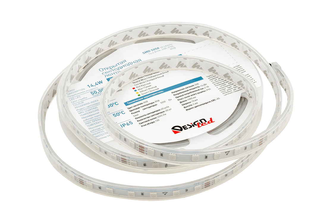 Светодиодная лента DesignLed DSG560-24-RGB-65 003351