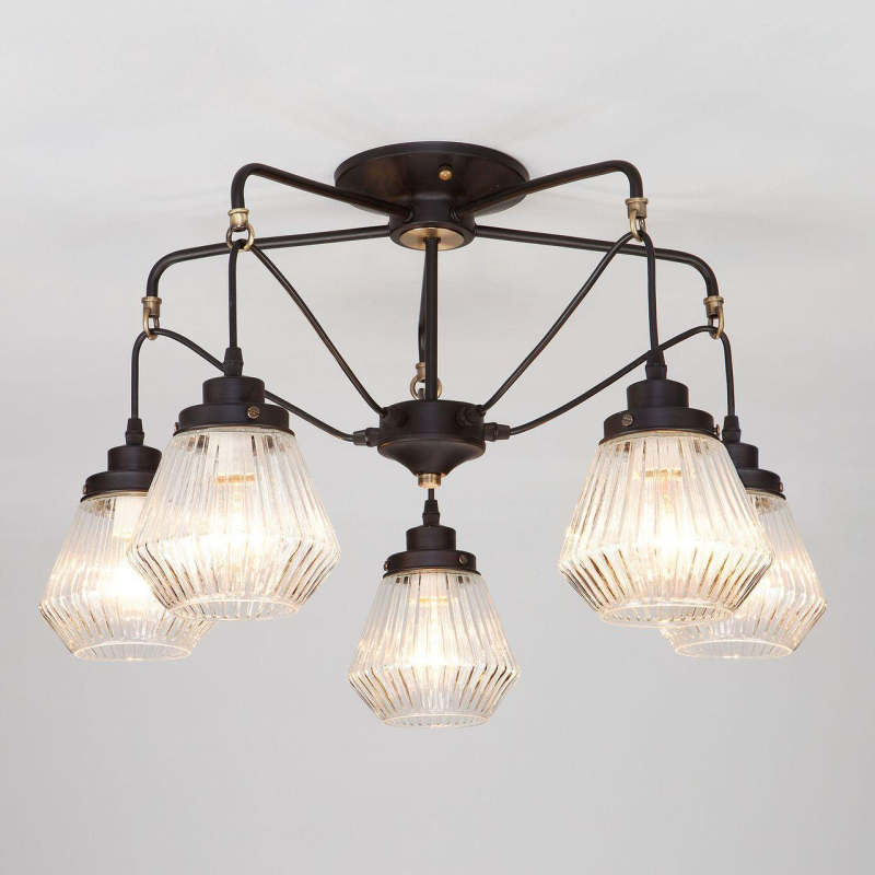 Потолочная люстра Eurosvet Fregata 70078/5 черный