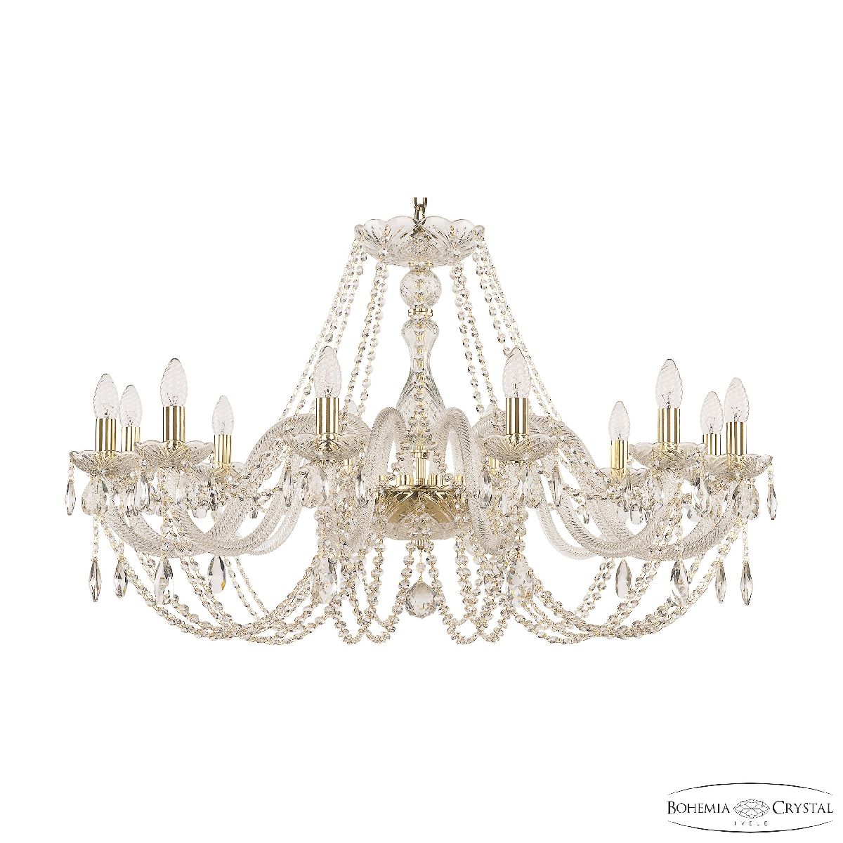 Подвесная люстра Bohemia Ivele Crystal 101/12/360 G