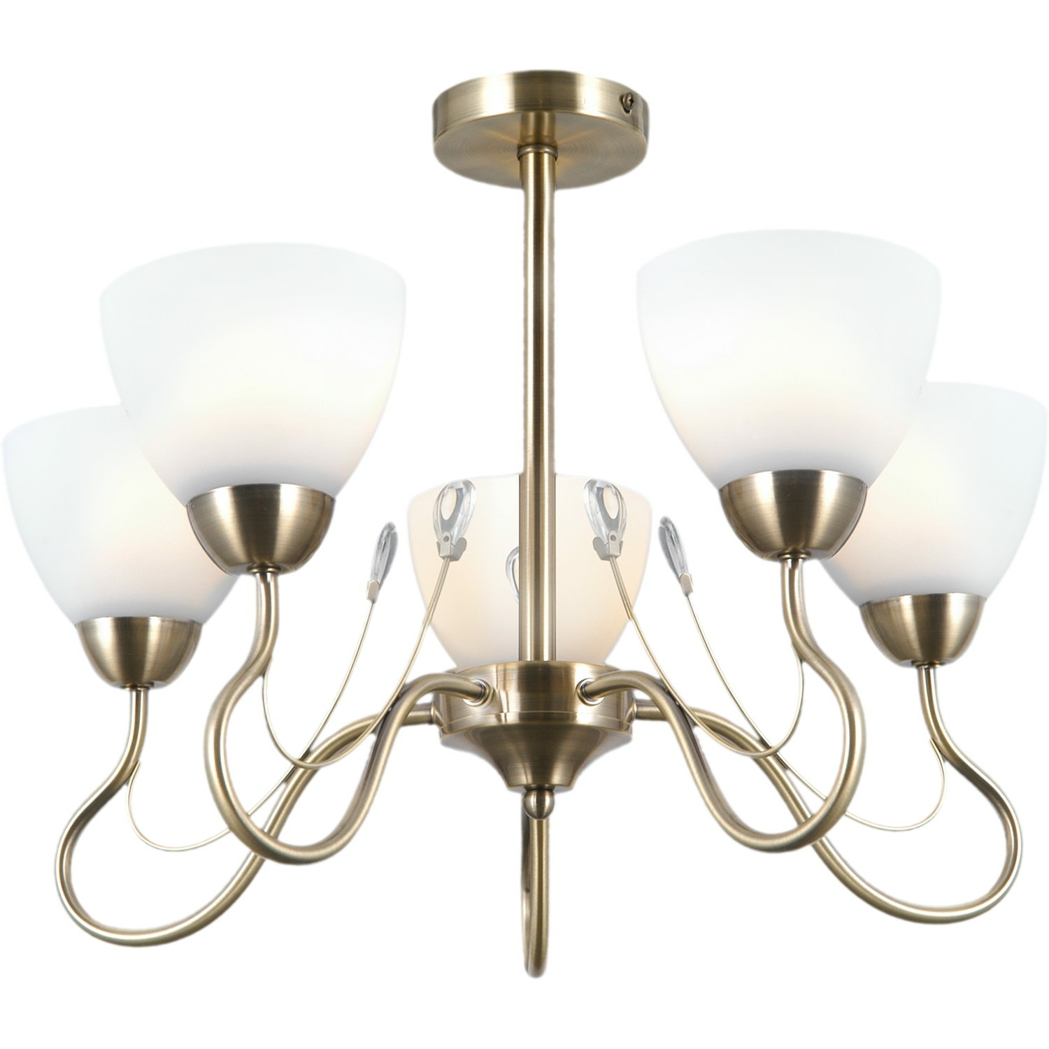 Люстра на штанге Illumico IL0386-5PSQ-29 AB