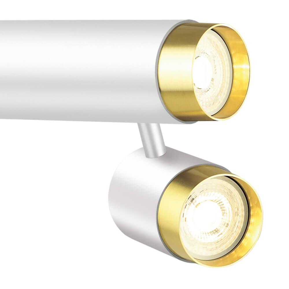 Спот Lumien Hall Саурис LH8020/2C-WT-GD УЦ