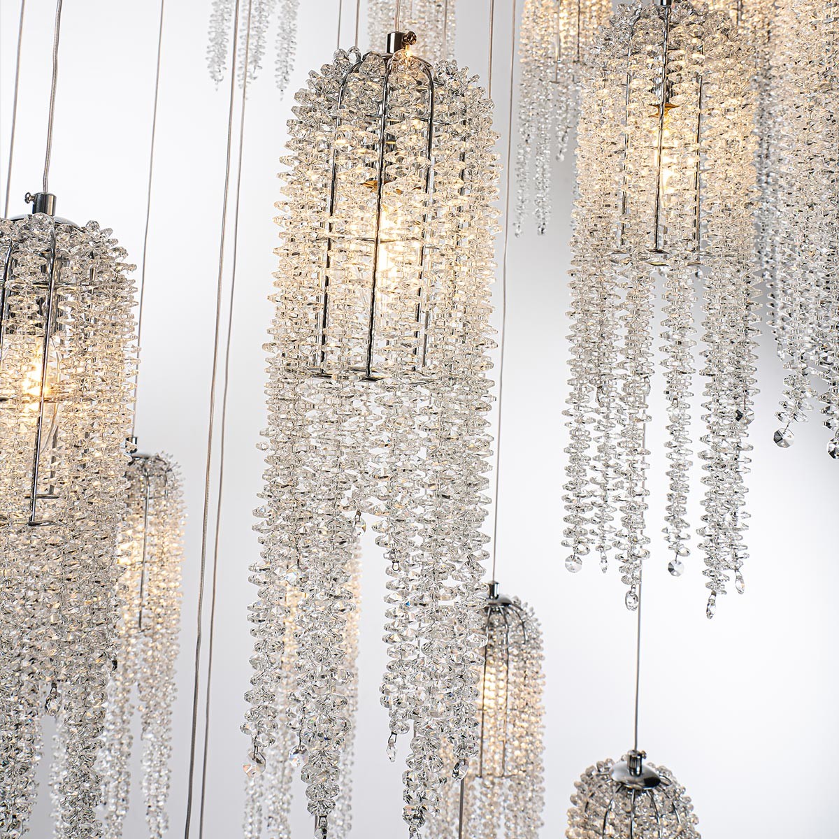 Каскадная люстра Modelux ML.6688.25 CR