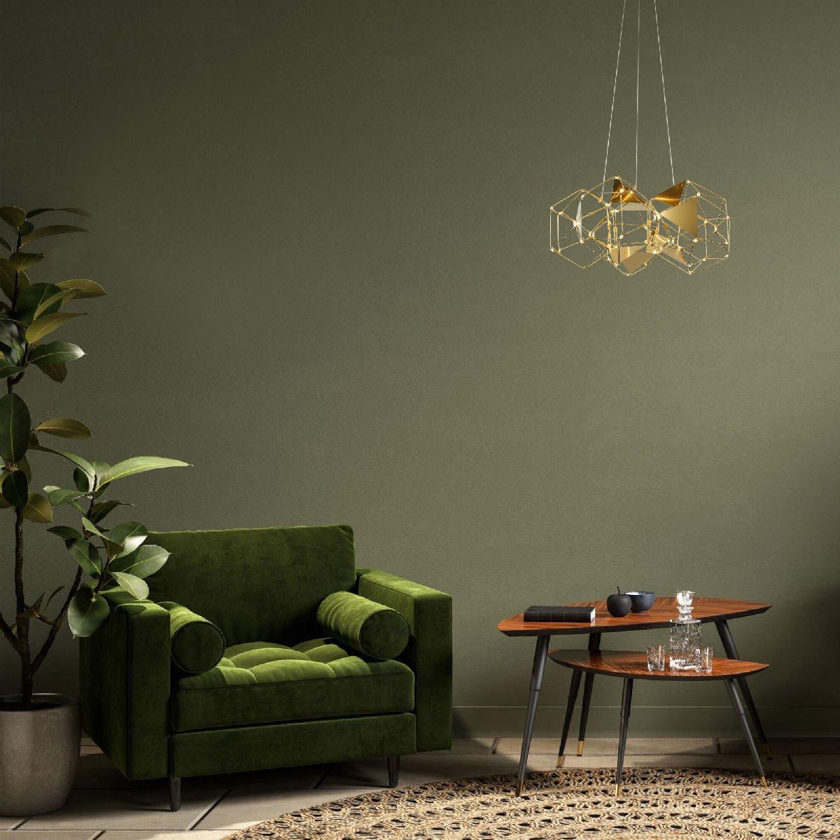 Подвесной светильник Eurosvet Uma 90369/5 медь a065031