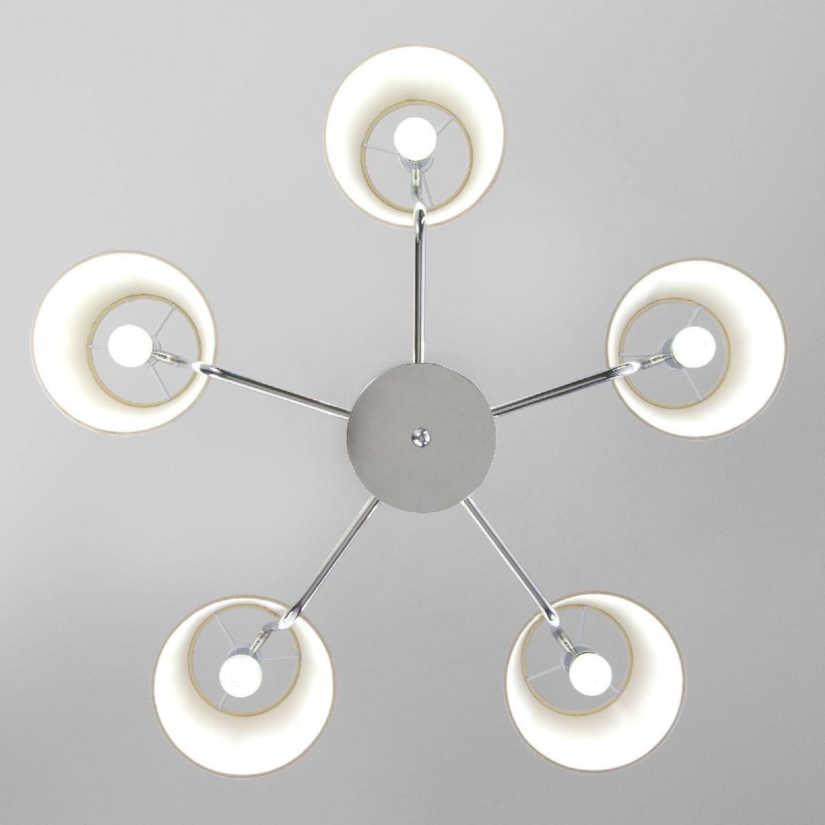 Подвесная люстра Eurosvet Amaretto 60155/5 хром a065002