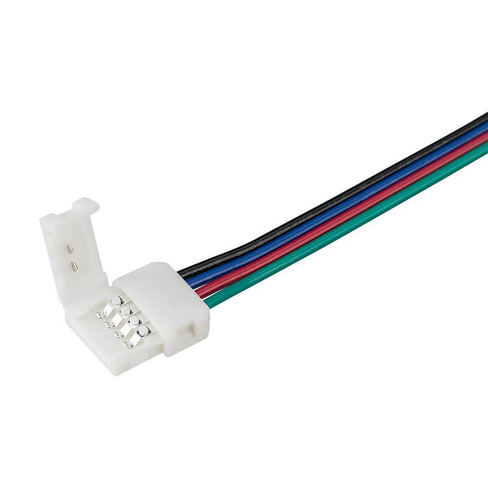 Коннектор выводной Arlight FIX-RGB-10mm-150mm-X2 (4-pin) 023955