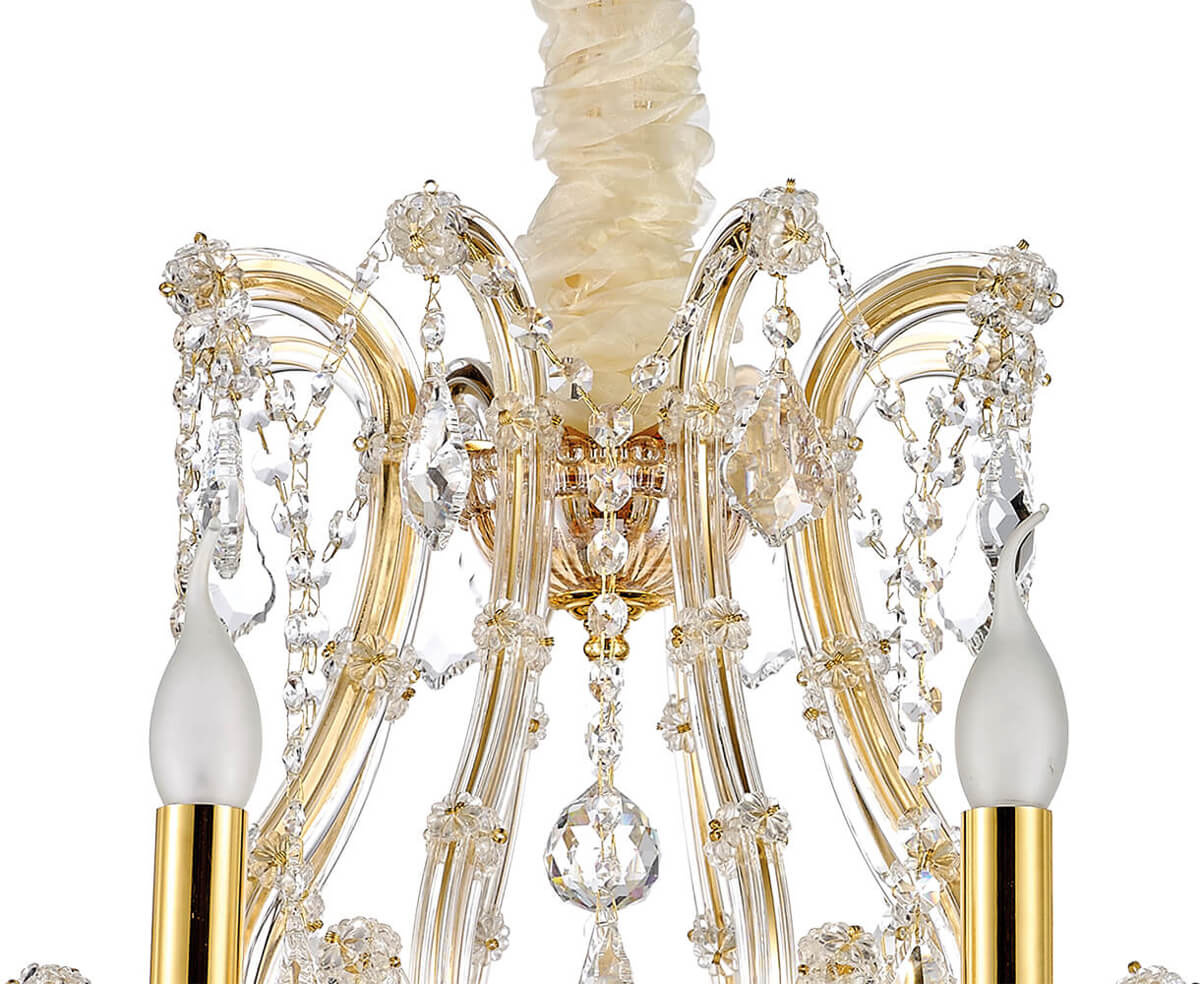 Подвесная люстра Lumien Hall Бриана 0009/8P-DYGD