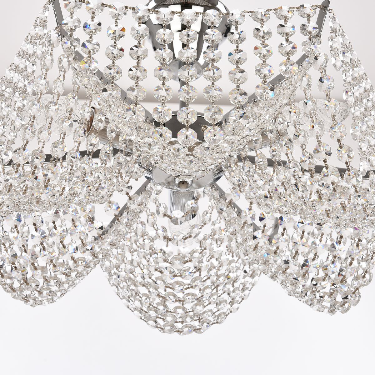 Потолочная люстра Bohemia Ivele Crystal 778/42 Ni