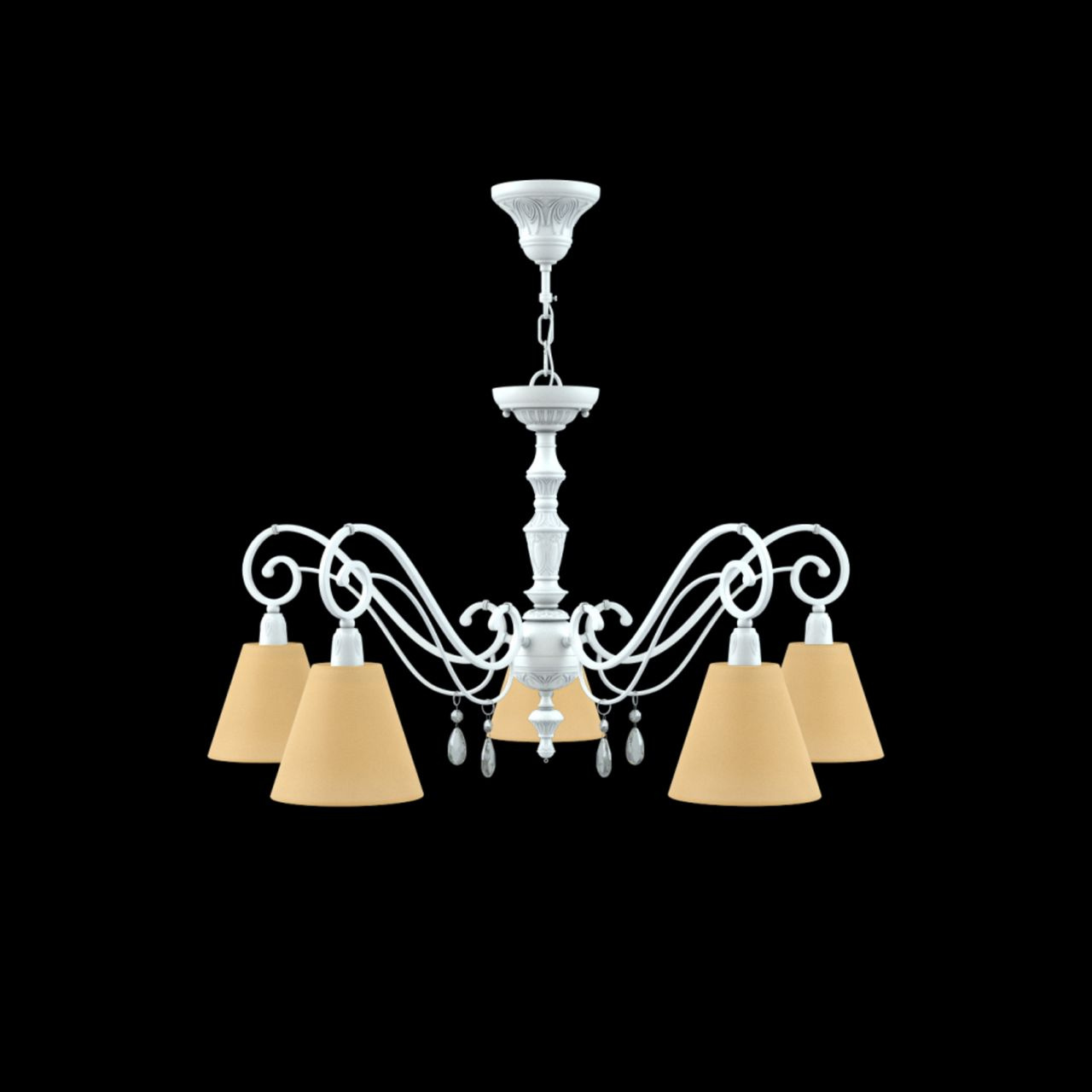 Подвесная люстра Lamp4you Classic E3-05-WM-LMP-O-23-CRL-E3-05-CH-DN