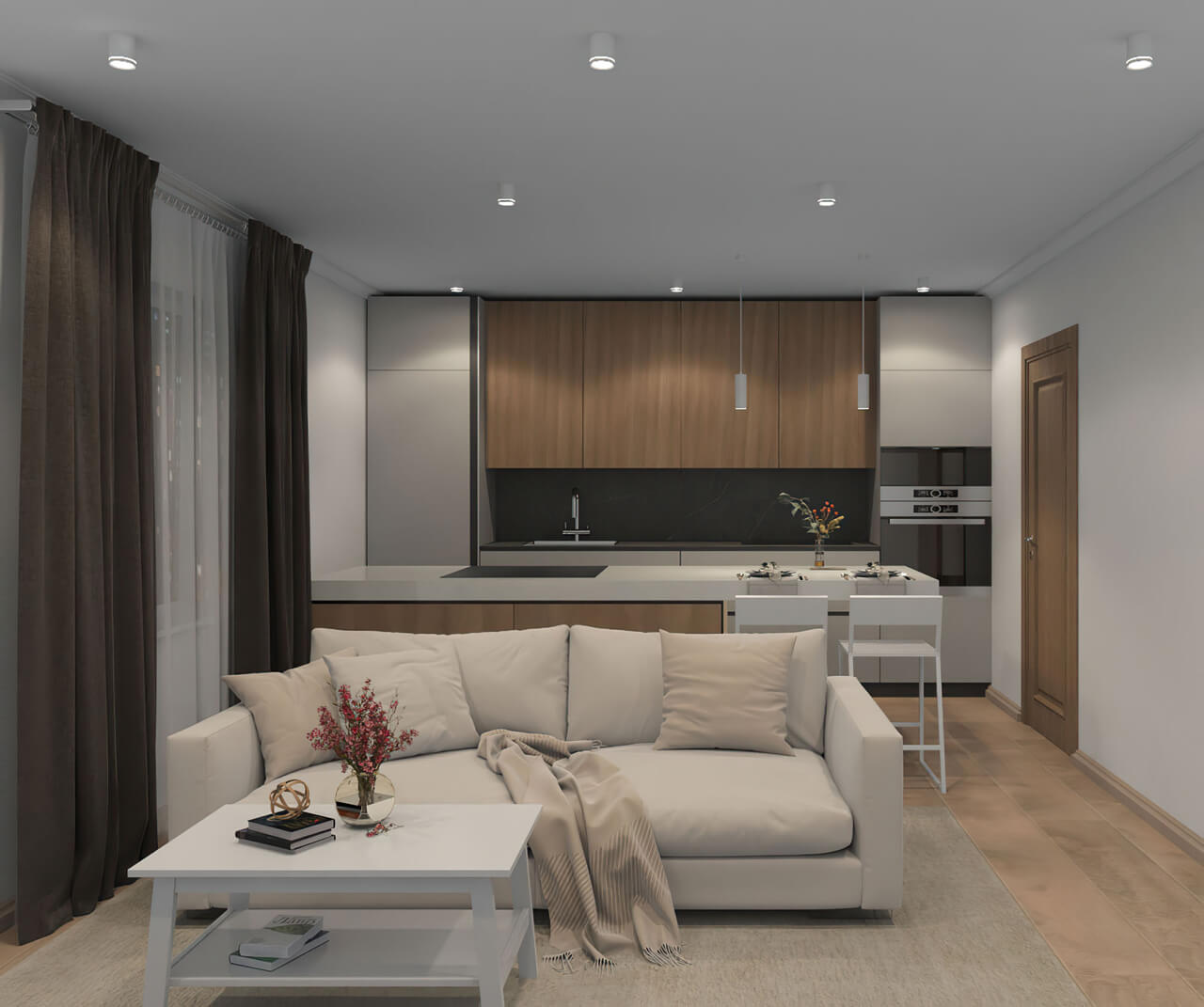 Потолочный светильник Denkirs DK4016 DK4013-WH