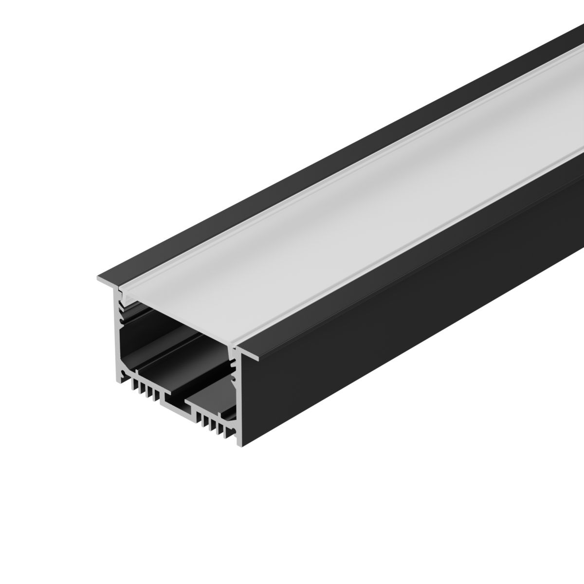 Профиль Arlight SL-LINIA62-F-2000 BLACK (BY) (Алюминий) 062590