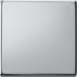 Лицевая панель Gira System 55 выключателя одноклавишного хром 0296605