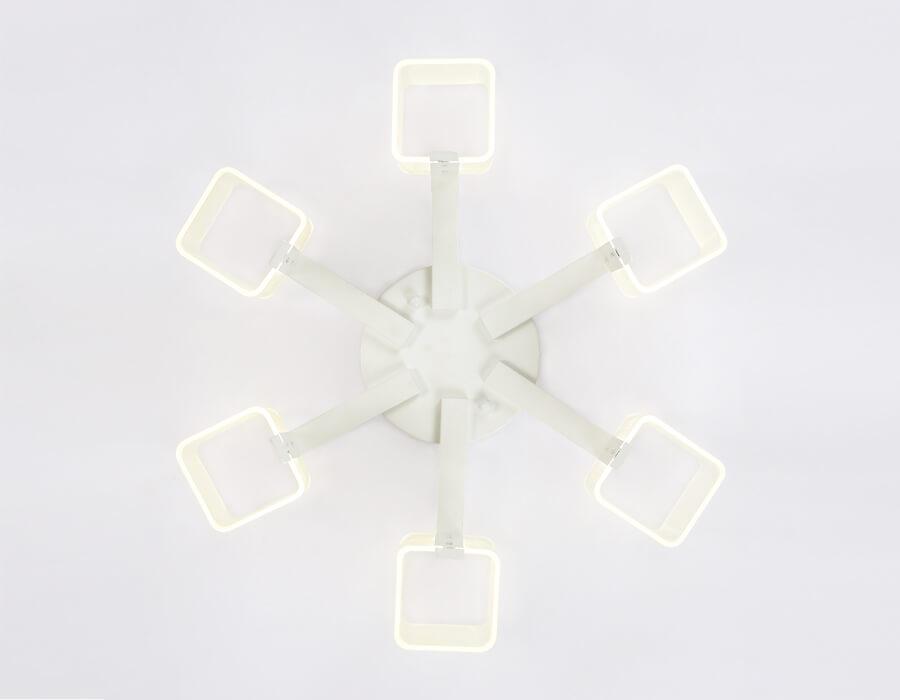 Потолочная светодиодная люстра Ambrella Light Original AK4044/6 WH