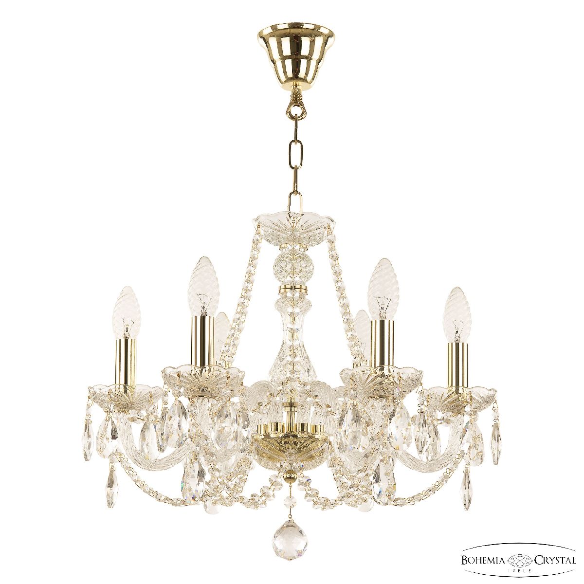Подвесная люстра Bohemia Ivele Crystal 101/6/165 G