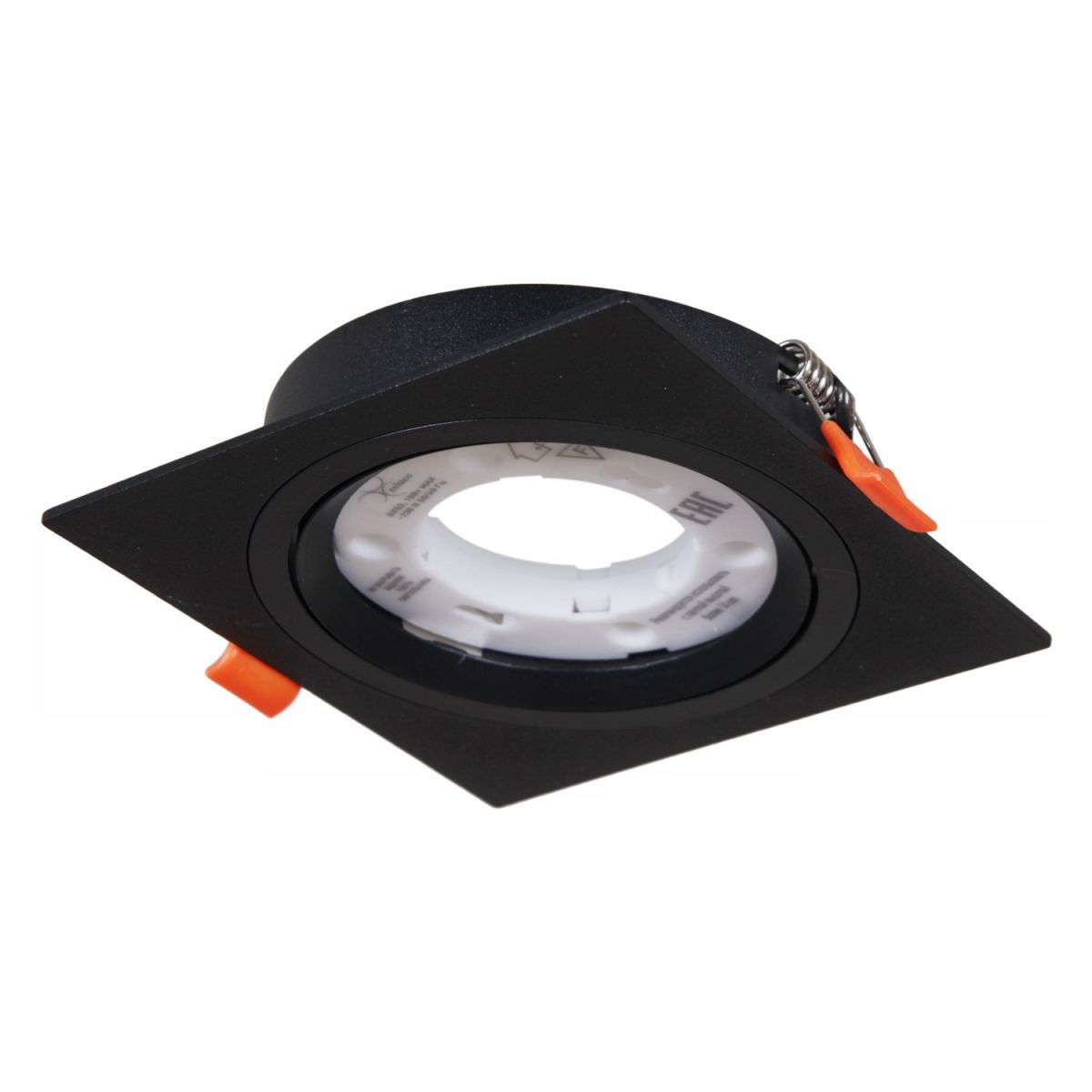 Встраиваемый светильник Reluce 53026-9.0-001LD GX53 BK