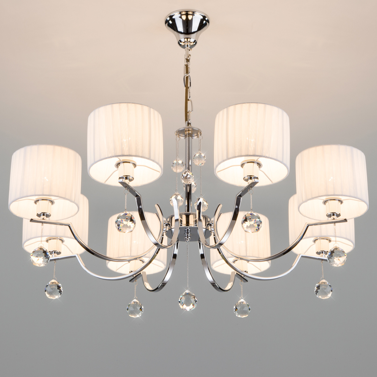 Подвесная люстра Eurosvet Napoli 60095/8 хром