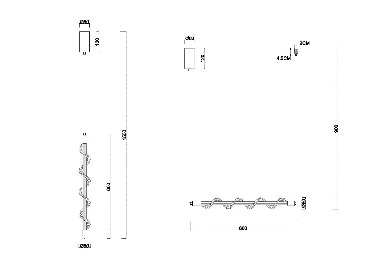 Подвесной светильник Divinare Passato 1925/06 SP-8