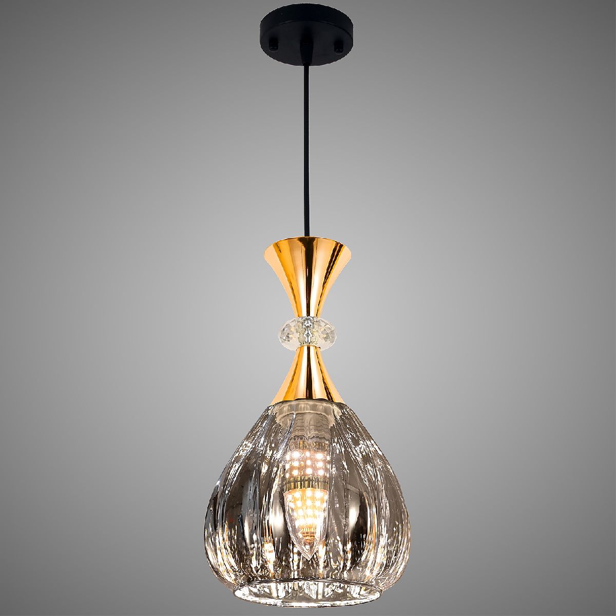 Подвесной светильник Reluce 09015-0.9-01 SMOKE