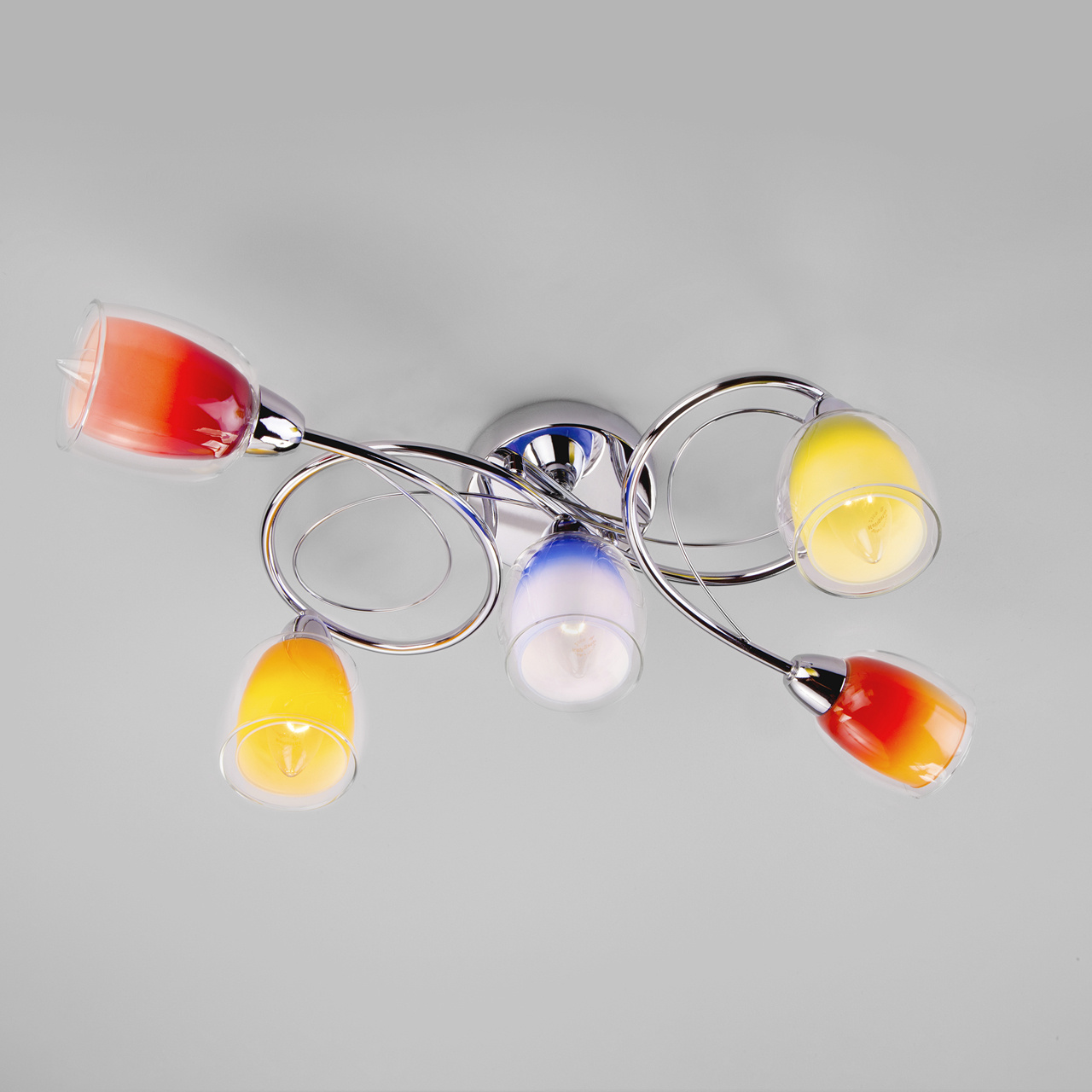 Потолочный светильник Eurosvet Potpourri 30153/5 мульти