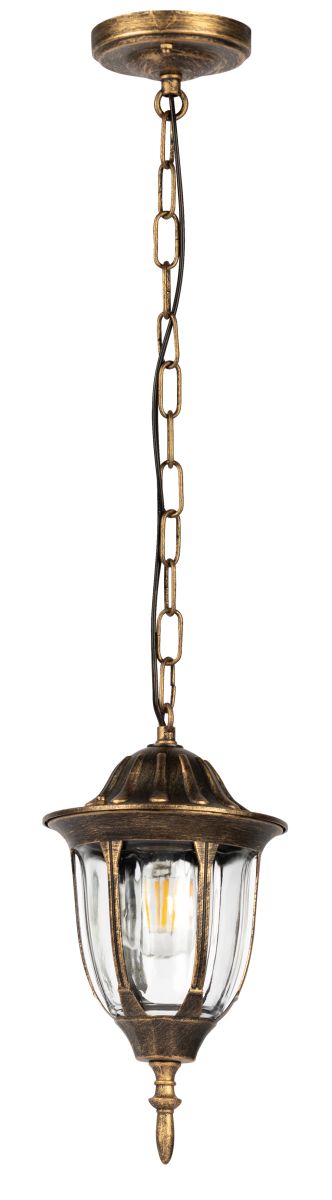 Уличный подвесной светильник ЭРА Галатея GBS-105-BR-0800 230В Е27 IP54 бронза Б0071487