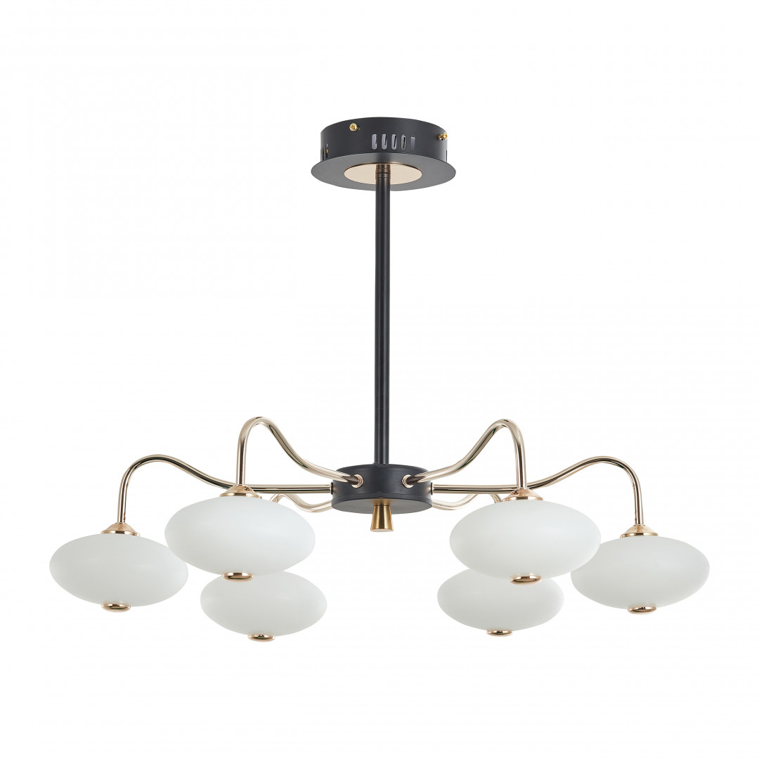 Люстра на штанге Arte Milano Neapolis 273908/6 BK/GD