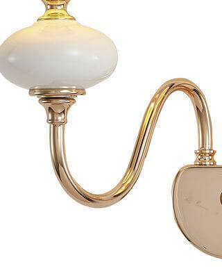 Бра Lumien Hall Макей 1031/2W-GD-PBL-WT