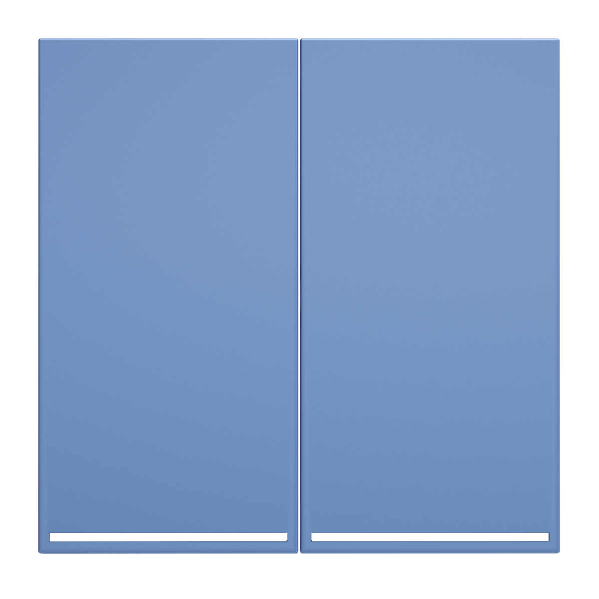 Клавиши для выключателя/переключателя двухклавишного с подсветкой Voltum S70 (деним) VLS000415