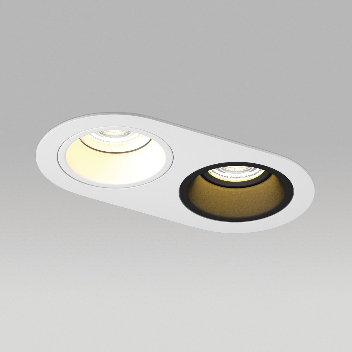 Встраиваемый светильник Lightstar Domino (214656+214606+214607+214006+214007) D6560607WBMOD