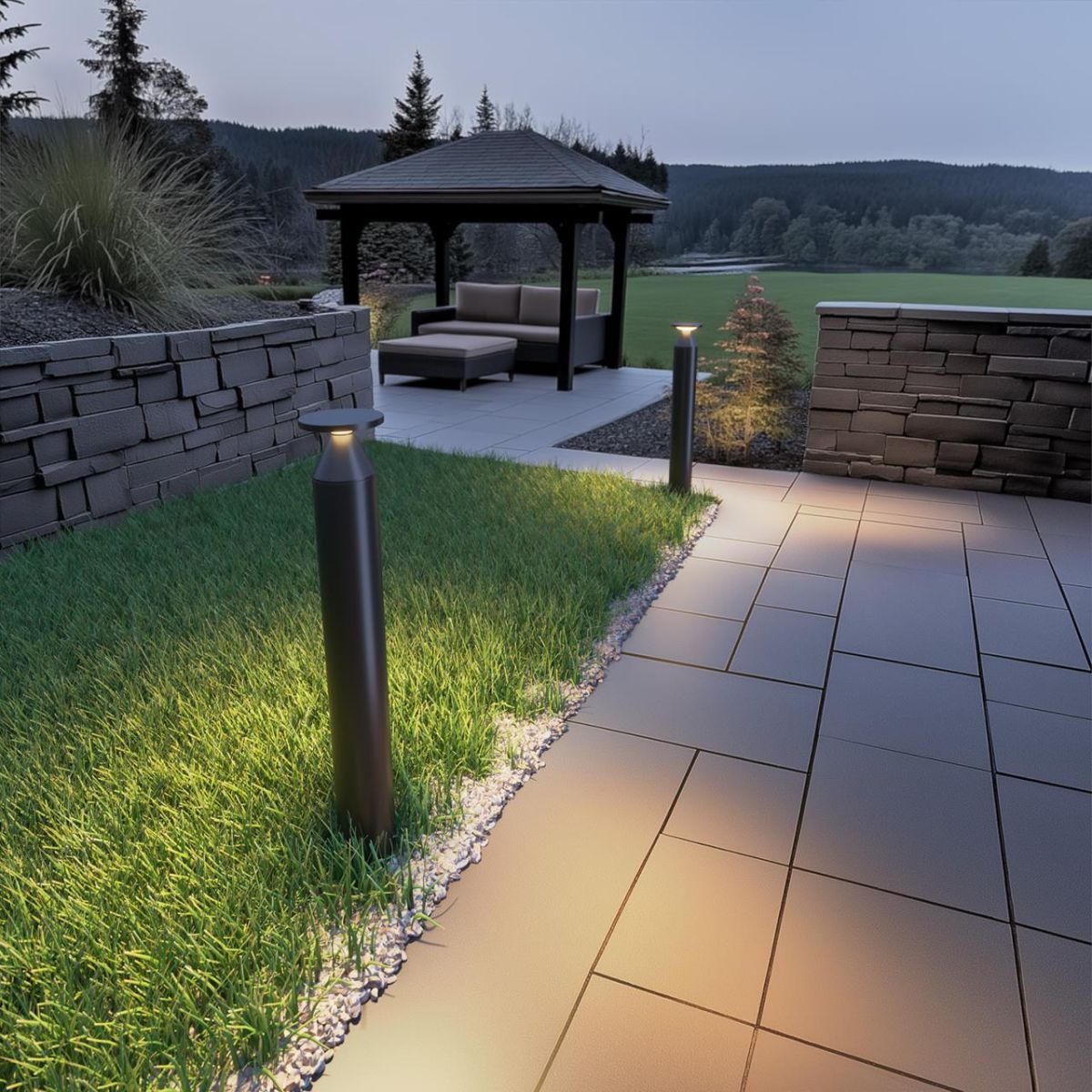 Ландшафтный светильник Odeon Light Nature Coil 7119/12GL