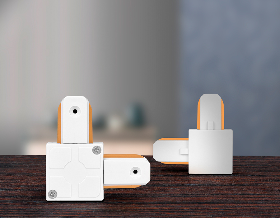 Коннектор угловой однофазный Ambrella Light Track System GL7070