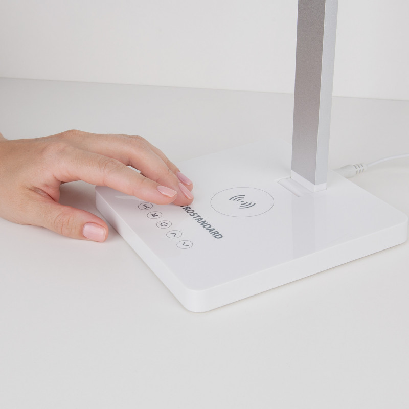 Настольная лампа Elektrostandard Lori белый/серебряный (TL90510)