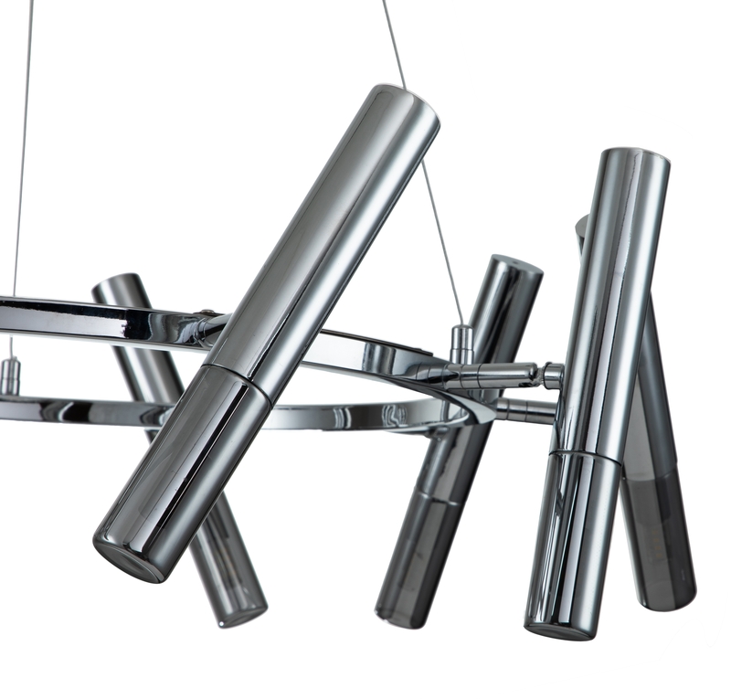 Подвесная люстра Indigo Sigaro 13006/10P Chrome V000235