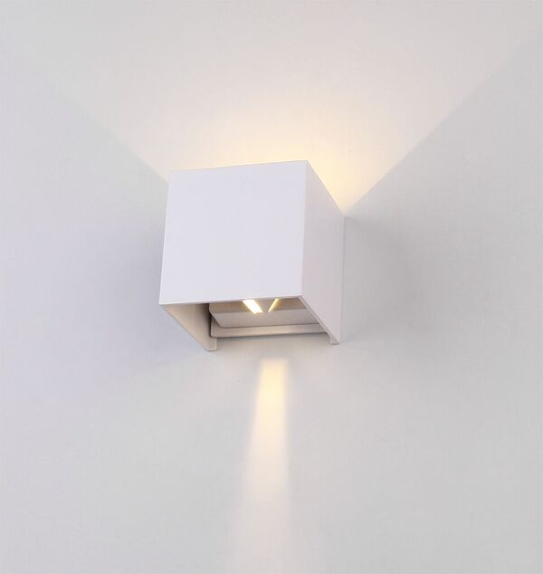 Уличный настенный светильник Elvan GW-310A-6W-NH-Wh