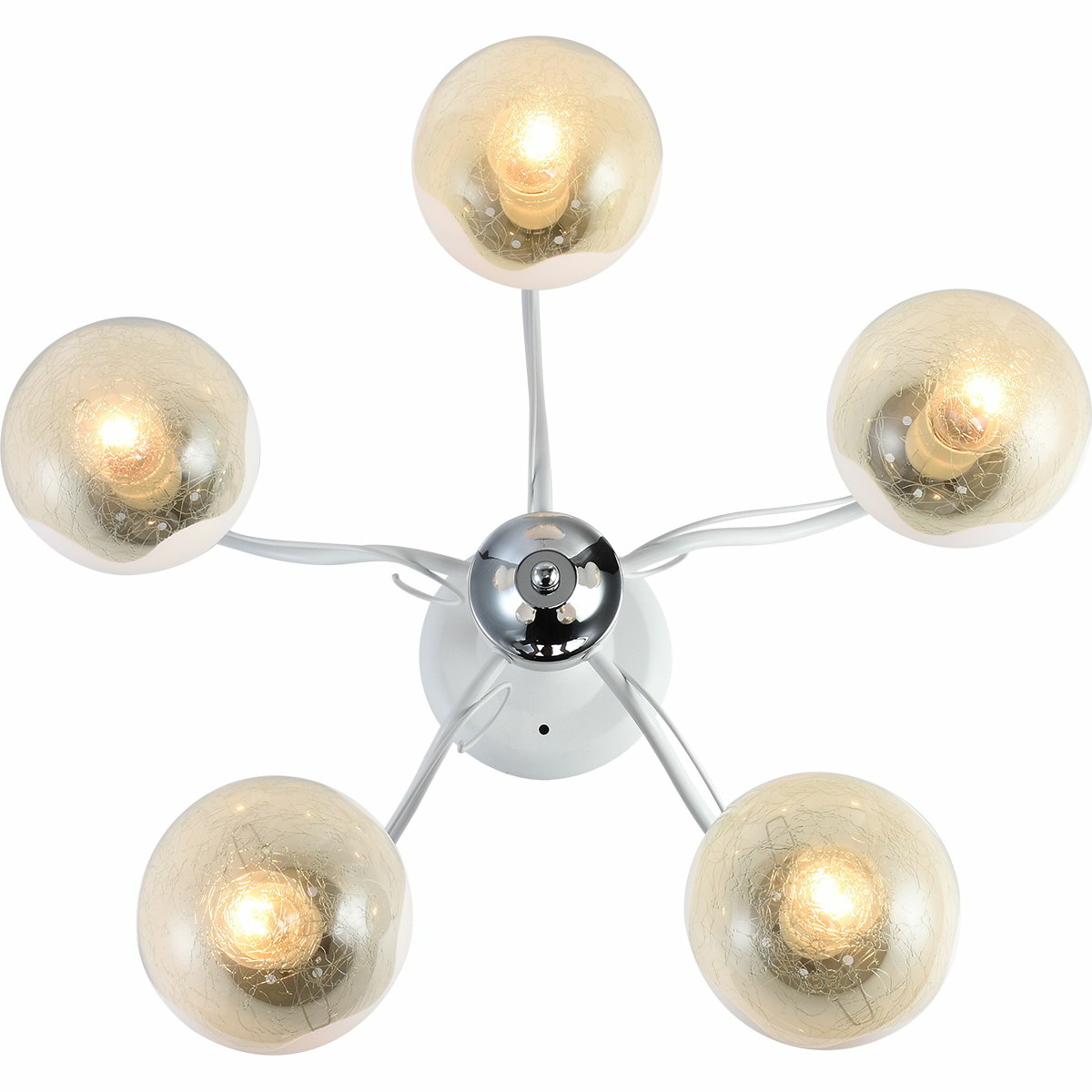 Люстра на штанге Reluce 01326-0.3-05 WH+CR