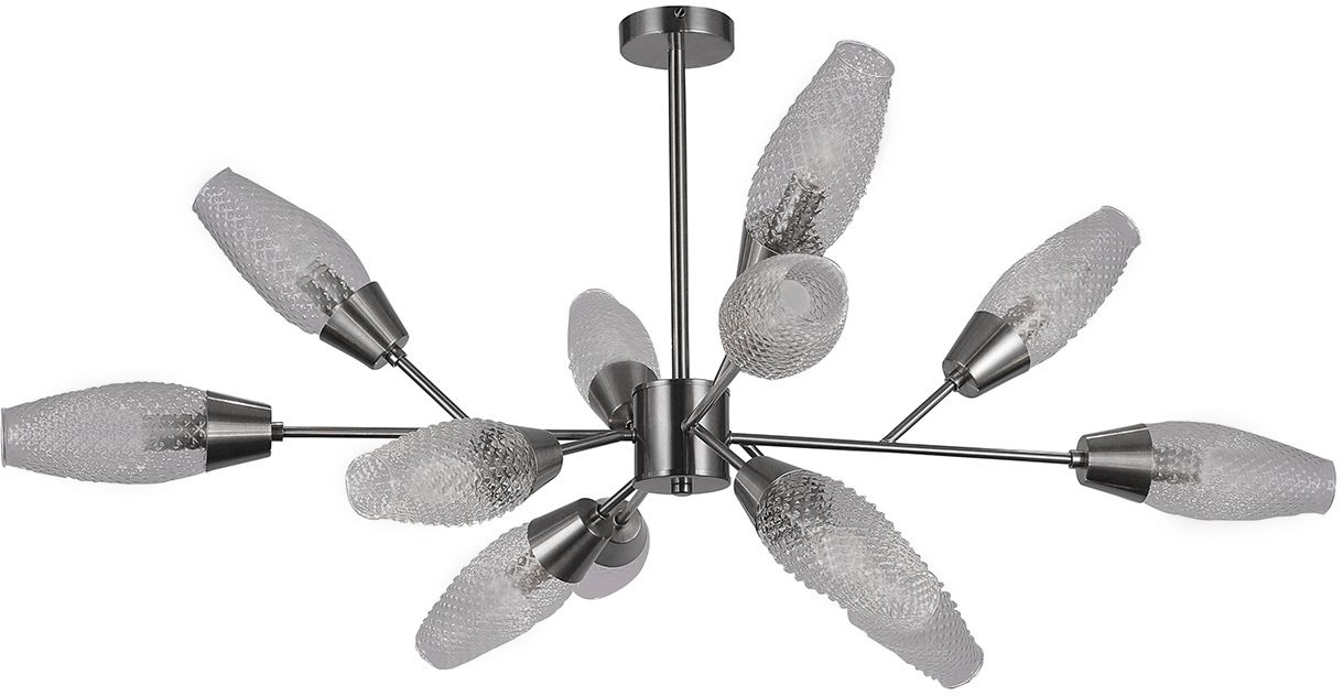 Люстра на штанге Escada Desire 10165/12PL Nickel