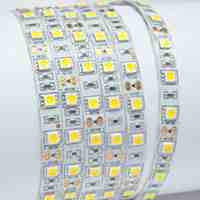Светодиодная лента Apeyron 12В ЭКО 14,4Вт/м smd5050 60д/м IP20 600Лм/м 5м 3000К LSE-244