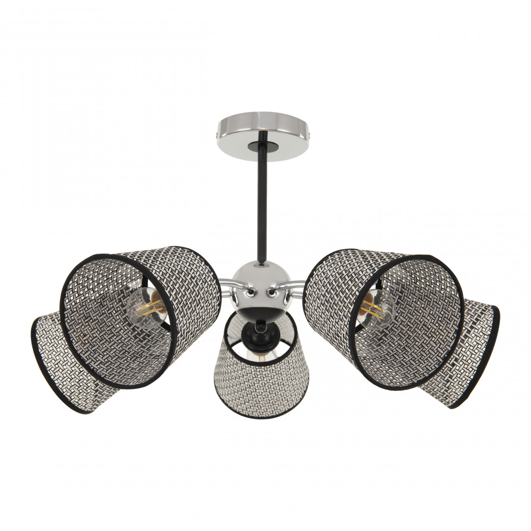 Люстра на штанге Arte Milano Napoli 320007/5 CR.BK