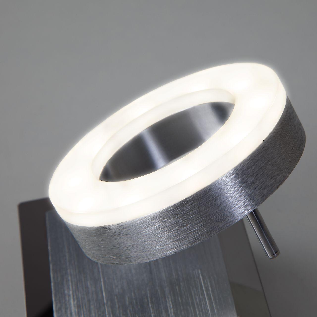 Светодиодный спот Eurosvet Wheel 20001/1 алюминий