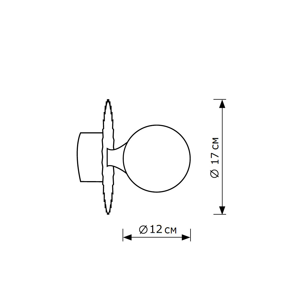 Настенно-потолочный светильник LightHall Pearl LH012152