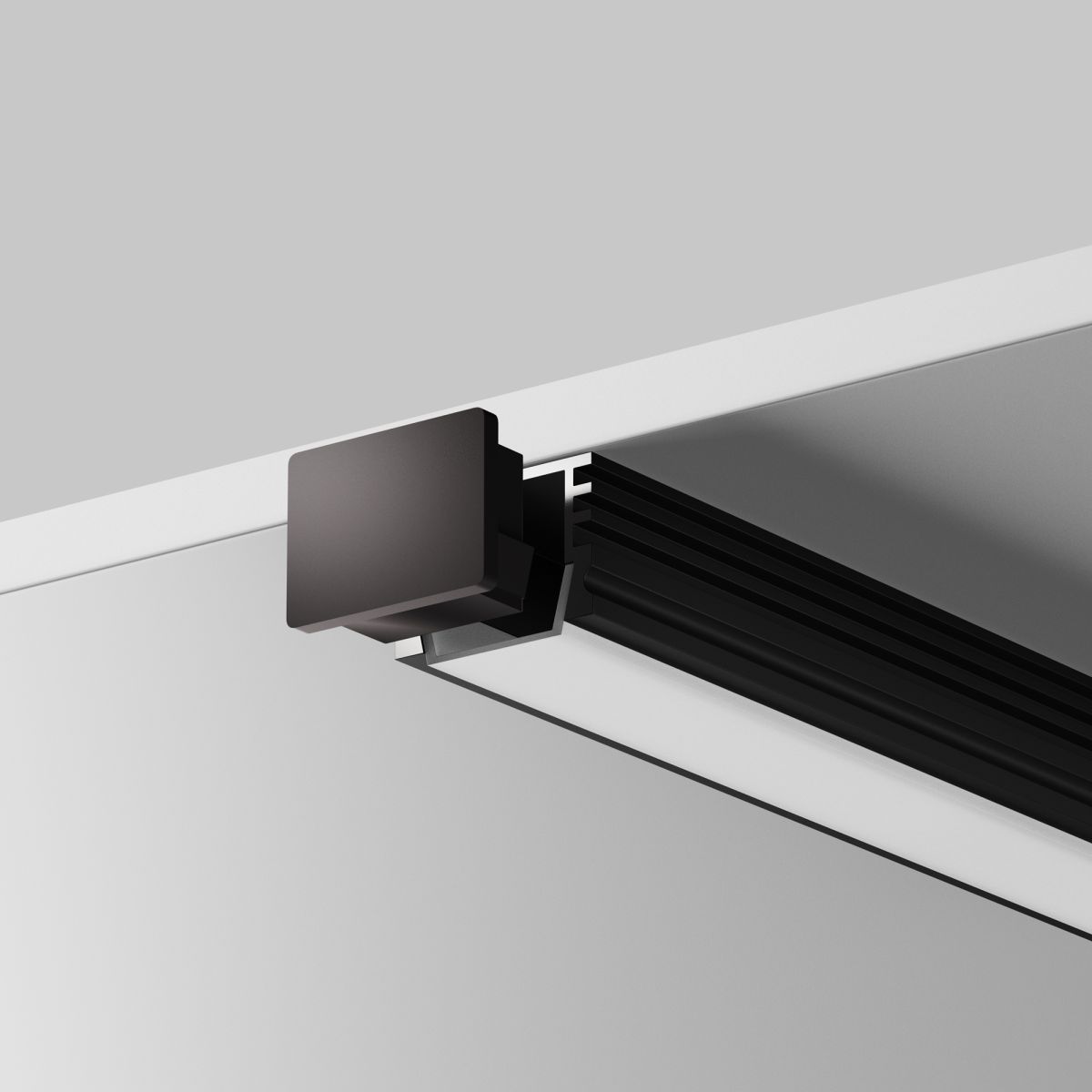 Комплект заглушек для профиля 16×12 10шт Maytoni Led Strip ALM-005-B-EC 642022