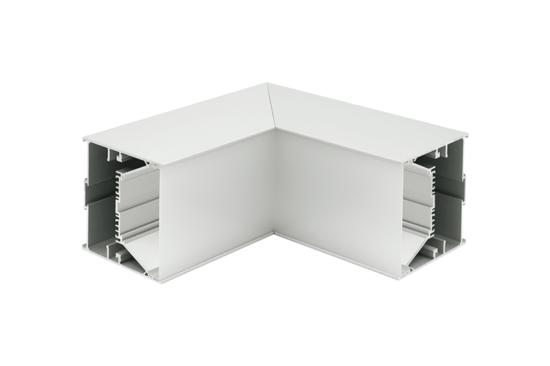 L-образный коннектор для профиля Lumker L9086-L90N 003238