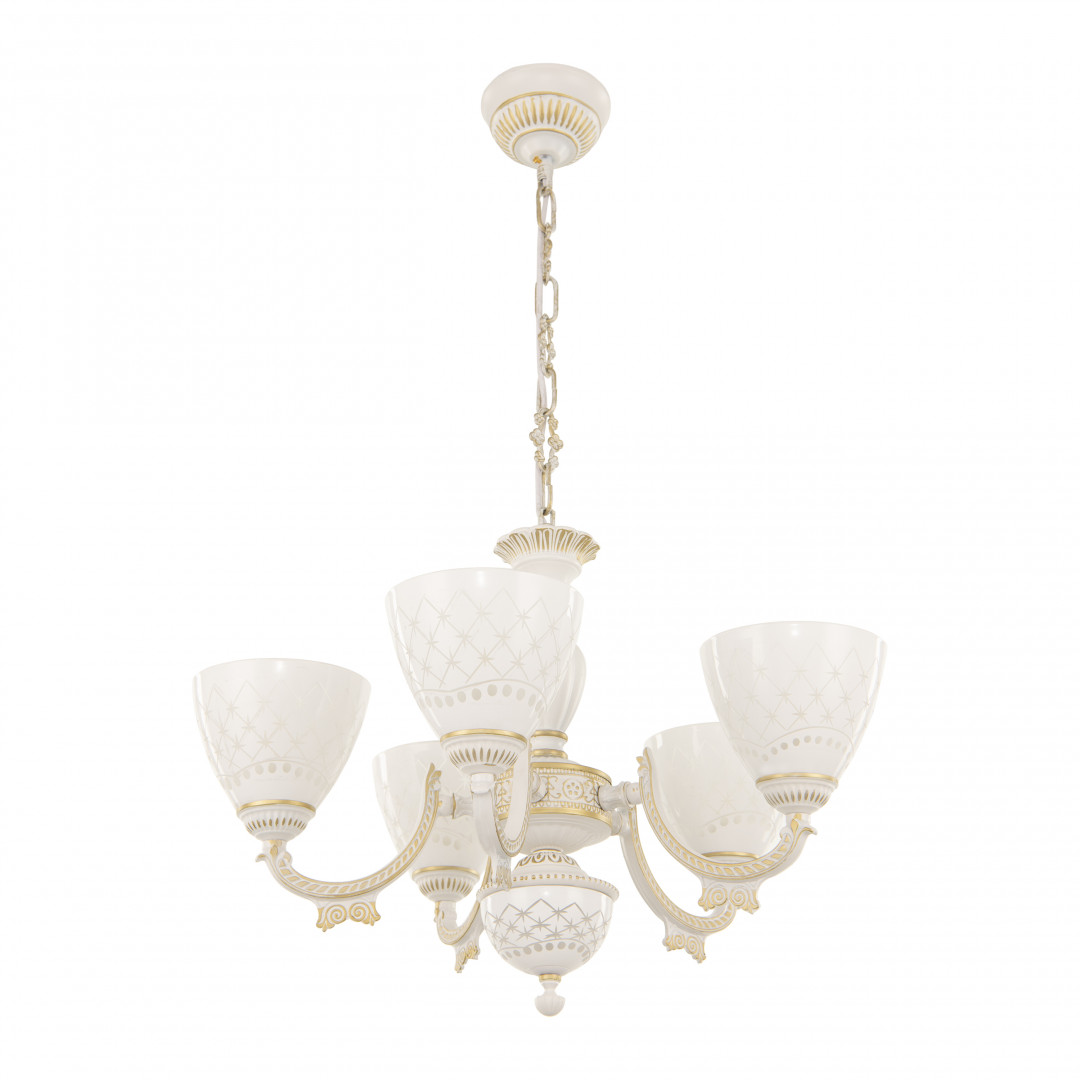 Подвесная люстра Arte Milano 343837/5 WT+G