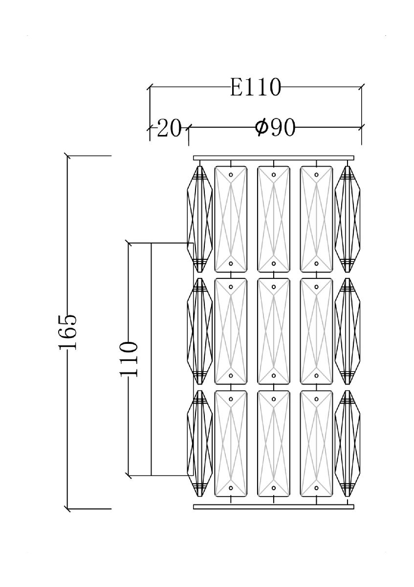 Бра Maytoni Talento DIA008WL-1CH