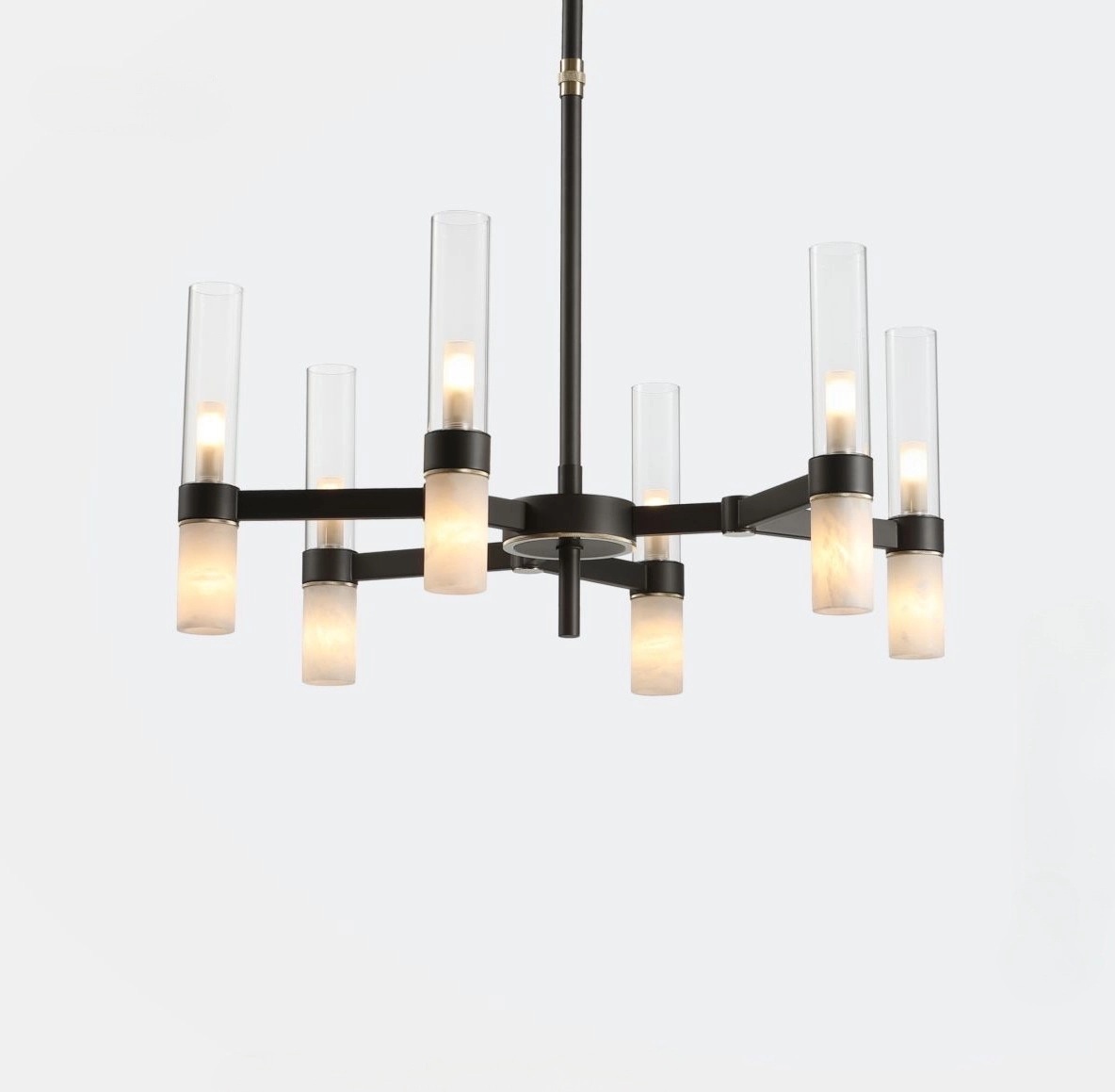 Люстра на штанге Mizi'en Oxford MZ180556-12-700