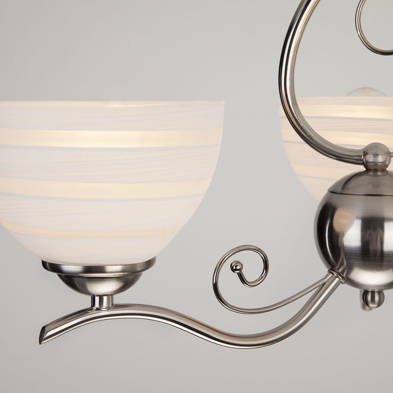 Подвесная люстра Eurosvet Lotta 30116/3 сатин-никель