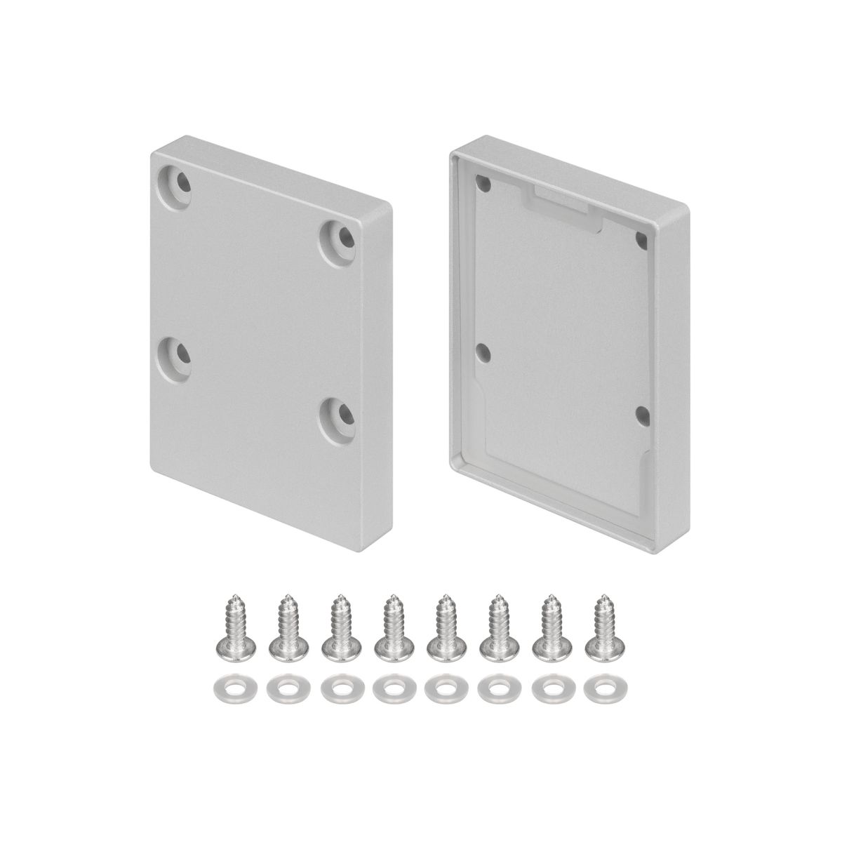 Заглушка Arlight IP-LINE-4050 SILVER глухая (Металл) 055285