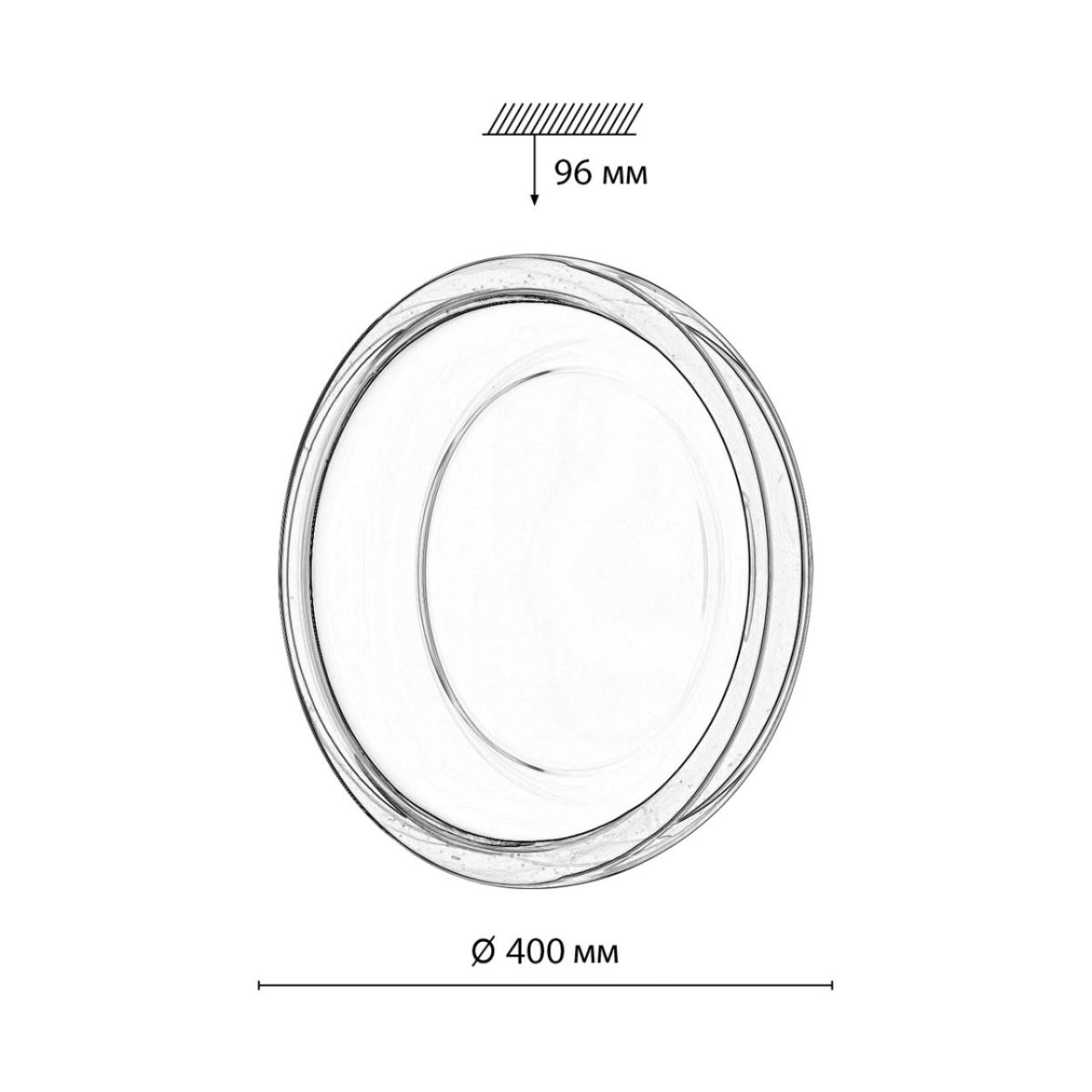 Настенно-потолочный светильник Sonex Color Portman 7777/DLN