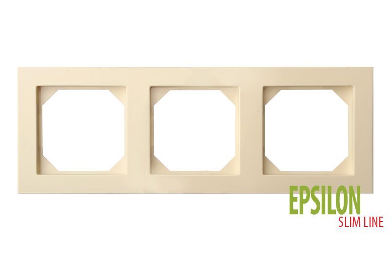 Рамка трехместная Liregus Epsilon 28-0883