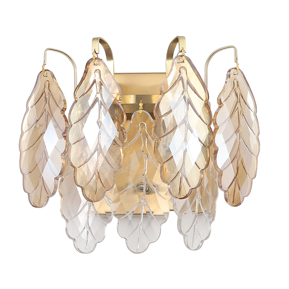 Настенный светильник Crystal Lux TREVI AP2 BRASS