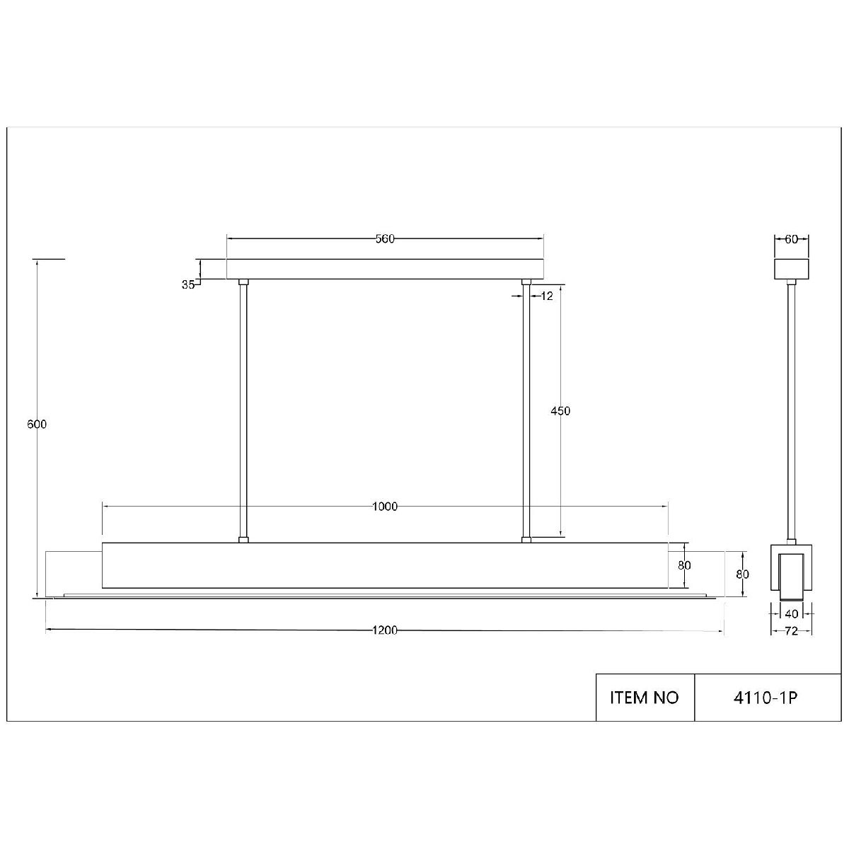 Подвесная люстра Favourite Magestic 4110-1P