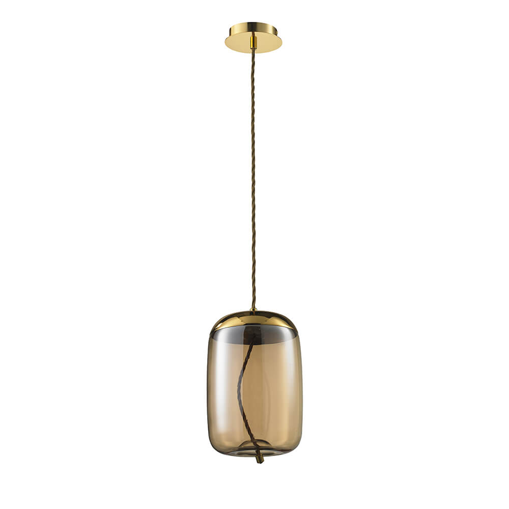 Подвесной светодиодный светильник Lumien Hall Avila LH4110/1PB-GD-AM